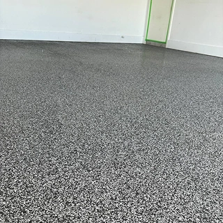 commercial garage epoxy