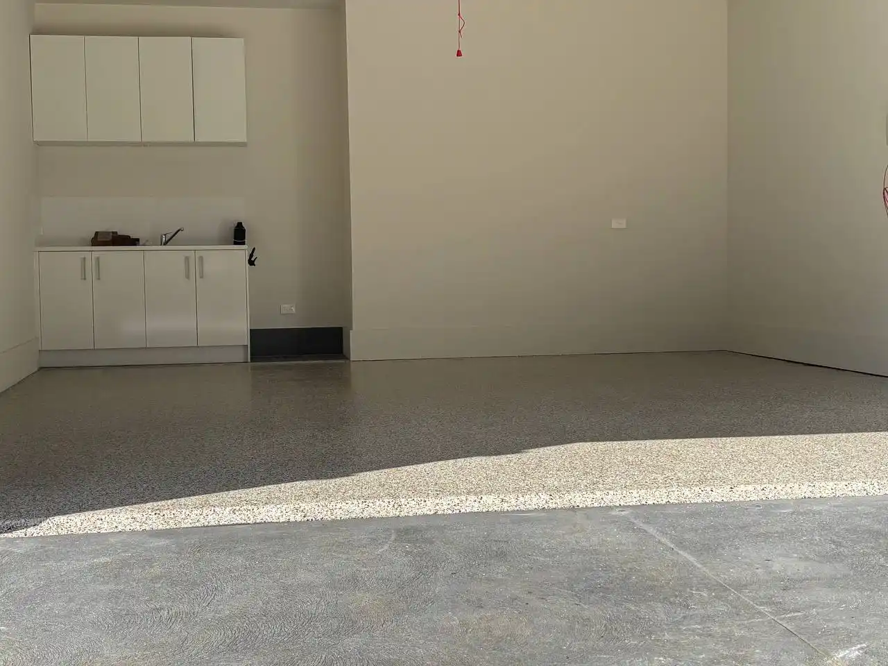 custom epoxy design for garages